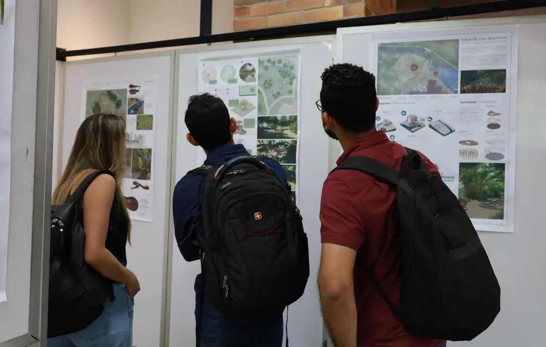 Estudiantes de Arquitectura presentaron propuesta para la casa de los sentidos que se construirá en la Javeriana