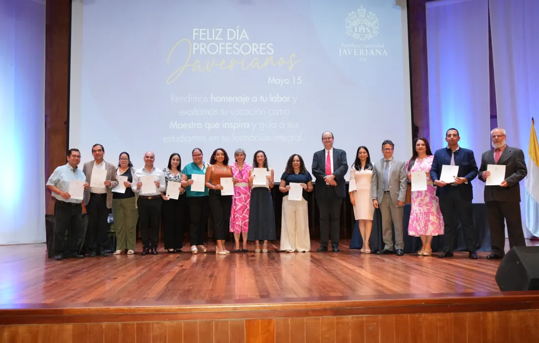 Así celebramos el Día del Profesor en la Javeriana Cali Así celebramos el Día del Profesor en la Javeriana Cali