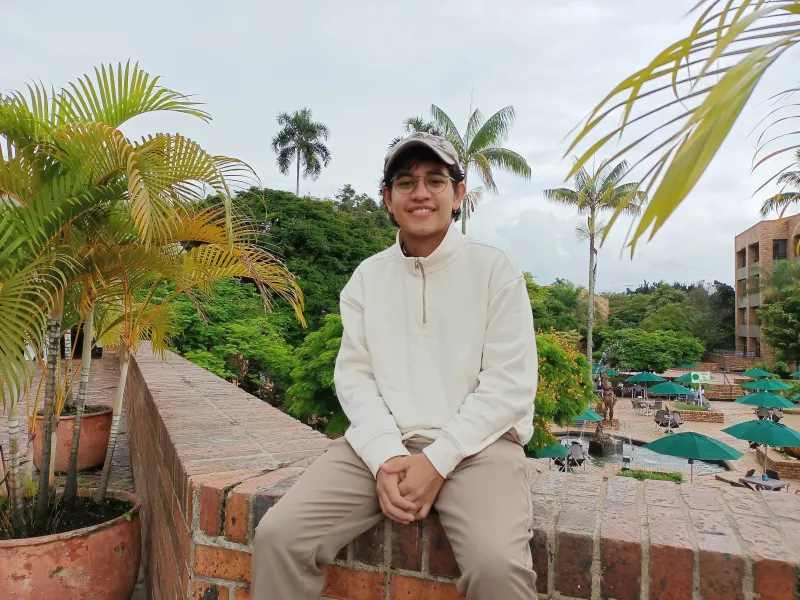 Kevin Andrés Fajardo, estudiante de Negocios Internacionales