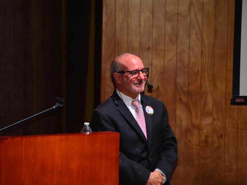 Gratitud al rector, Luis Felipe Gómez, S.J. 