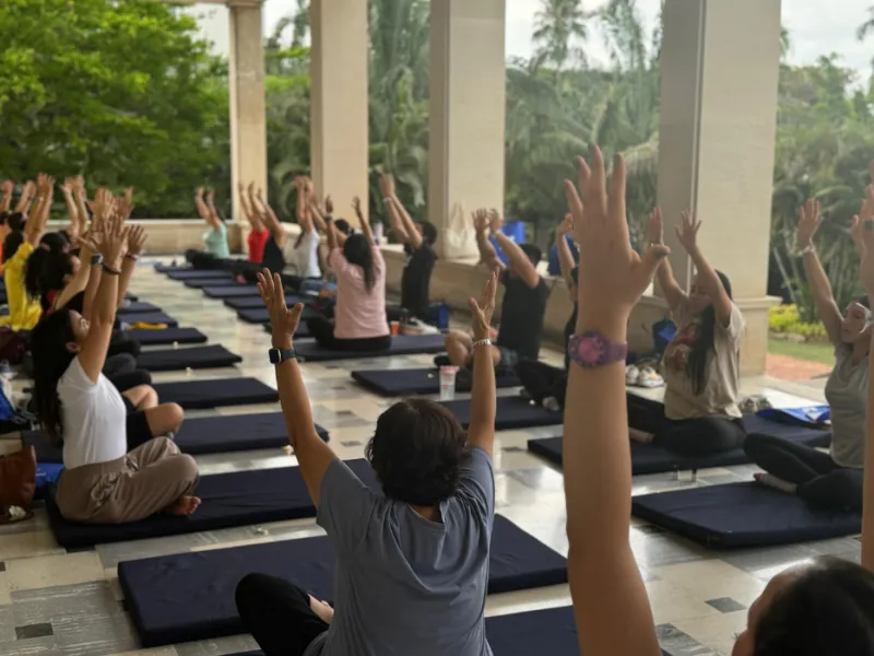 Actividad de yoga