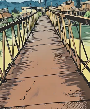 Puente sobre el río Micay López de Micay